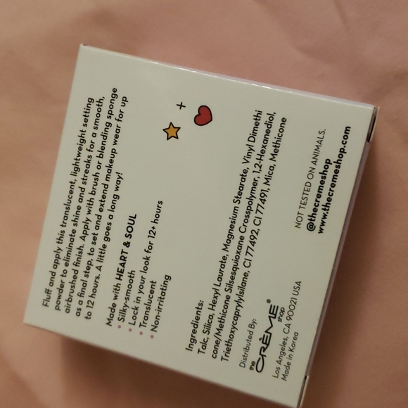 the Crème shop x BT21 Fluff & Set Brightening Setting Powder - Picture 12 of 12